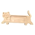 thumbnail image 2 of hengtong Cat Theme Photo Frame Ornament Tabletop Display Holder for Office Home Table Men Running Cat, 2 of 10