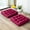 Burgundy, variant on Floor Pillow Set of 2, Memory Foam Meditation Cushion, Floor Cushions for Adults Sitting, Large Square Seat Cushions for Yoga, Living Room, 22x22 Inch (Burgundy)