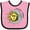 Pink and Black, variant on Inktastic Summer Solstice Sun and Moon Boys or Girls Baby Bib