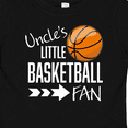 thumbnail image 4 of Inktastic Uncle's Little Basketball Fan Boys or Girls Baby T-Shirt, 4 of 5