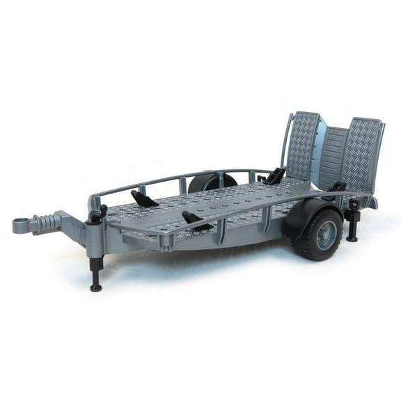 1/16 Single Axle Trailer by Bruder with Ramps