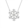 thumbnail image 4 of Collier Flocon de Neige Pierre Précieuse Bijoux Féminins Collier Flocon de Neige, 4 of 9