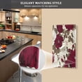 thumbnail image 5 of Light Switch Cover Switch Plate Outlet Cover Plug Cover for Electrical Duplex Outlets White and Crimson Roses Pattern, 5 of 6