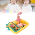 thumbnail image 1 of Juguete De Fregadero Para Niños Pequeños Con Agua Corriente, Divertido Fregadero Eléctrico Innovador Con Agua Corriente Para Niños, 1 of 7