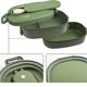 thumbnail image 3 of 2-layer Lunch Box 1550 Ml Lunch Box With 3 Compartments And Cutlery - Plastic Bpa-free Lunch Box For Adults And Ldren - Leak-proof Compartments Ben, 3 of 4