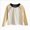 T43-Yellow, variant on Toddler Girls Long Sleeve Shirts Soft & Cozy Pullover Tee Color Block Shirts for Girls Daily School Cute Tops Girls Shirts Size 18-24 Months