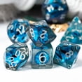thumbnail image 3 of Cusdie 7-Die Resin DND Dice, Polyhedral Dice Set Filled with Eyeball for Role Playing Game Dungeons and Dragons D&D Dice Pathfinder, 3 of 5