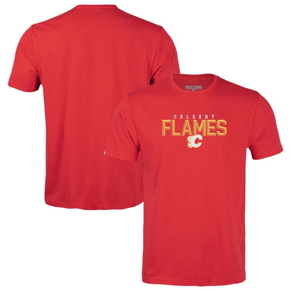 Youth Levelwear Red Calgary Flames Little Richmond Carve T-Shirt