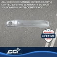 thumbnail image 4 of Fits 11-14 Ford Edge and 11-13 Explorer-4 Dr-Chrome Door Handles, 4 of 5