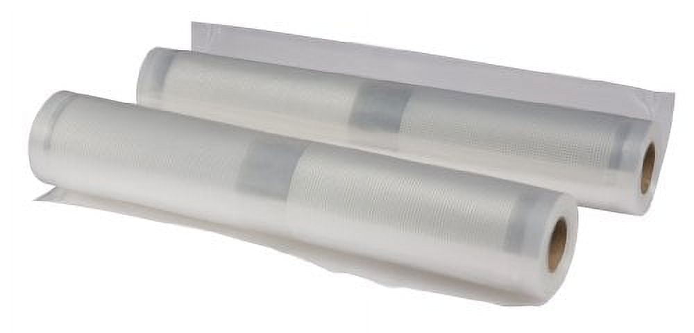 VSR002A Vacuum Sealer Bags, 1 roll 11″ x 20′ and 1 roll 8″ x 20′ – Syntus