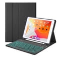 thumbnail image 1 of Adecuado para Air4 10.9 (compatible con Pro11 2020/2018), funda colorida para teclado, funda de cuero con ranura para bolígrafo de TPU, funda para teclado Bluetooth F JAMW Sencillez, 1 of 5