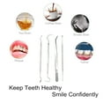 thumbnail image 3 of Portable Stainless Steel Toothpicks Pocket Set, for Outdoor Picnic Camping Traveling, 3 of 5