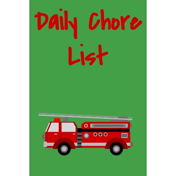 Daily Chore List: Daily And Weekly Chore Tracker, (Paperback)