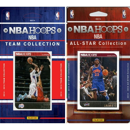 - C&I Collectables NBA Los Angeles Clippers Licensed 2014-15 Hoops Team Set Plus 2014-15 Hoops All-Star Set