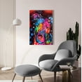 thumbnail image 6 of Epic Art 'Young Bull 120610' by Dean Russo, Acrylic Glass Wall Art, 24"x36", 6 of 8