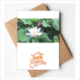 thumbnail image 1 of Close And Far Lotus Background Thank You Cards Envelopes Blank Note, 1 of 3