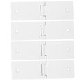 thumbnail image 4 of FUTUREORYY Rail de Rideau Joint 4 Pcs Plastique Blanc pour Accessoires de Décoration Intérieure, 4 of 8