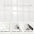 thumbnail image 3 of clevermosaics Mosaic Vinyl Tile Sticker Peel and Stick Backsplash for Kitchen and Bathroom, 12" x 12", Set of 10, 3 of 7