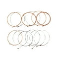 thumbnail image 3 of Raindrops 12pcs Durable Stainless Steel Electric Guitar Strings Set for 12 String Guitars, 3 of 8