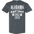 thumbnail image 3 of Inktastic Alabama Awesome Since 1819 T-Shirt, 3 of 5
