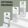 thumbnail image 2 of Shinco 7,000 Sq.Ft Energy Star Dehumidifier with Pump, Ideal for Large Industrial Rooms and Home Basements, Efficient Moisture Removal and Humidity Control, 1.85 Gallons Water Tank, 2 of 10