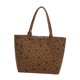 thumbnail image 3 of Bolso de hombro ligero y práctico para ir de compras, escuela o gimnasio. Marrón, 3 of 9