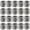 Silver, variant on WEUVEB Steel Wire Lock Clips Easy Tightening Heavy Duty for Cables 20Pcs