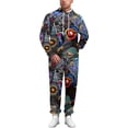 thumbnail image 3 of Apex Legends Pathfinder Unisex Adult Sweatsuits Hoodie & Sweatpants Long Sleeve Hooded Sweatshirt Matching Joggers Tracksuit Sets 2XS, 3 of 9