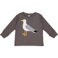 thumbnail image 3 of Inktastic Funny Seagull Bird Boys or Girls Long Sleeve Toddler T-Shirt, 3 of 5