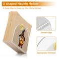 thumbnail image 6 of JSTEL Halloween Gnome Napkin Holder for Table Cocktail Farmhouse, Paper Napkins Dispenser for Home Kitchen Coffee Shop Dining Room Decor, 6 of 9