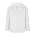 thumbnail image 6 of Bnwani Hoodies Girls Long Sleeve Oversized Fleece Sweatshirt Cute Plain Tops Pullover, 6 of 8