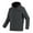 Gray, variant on Heated Hoodies for Men Hooded Sweatshirt with Pocket Warm Winter Pullover Jackets Solid Color Trendy Outwear Clothes with 3 Heating Zone