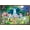 Bronze Framed Version, variant on Animal Club - Unicorn Group Wall Poster with Push Pins, 14.725" x 22.375"