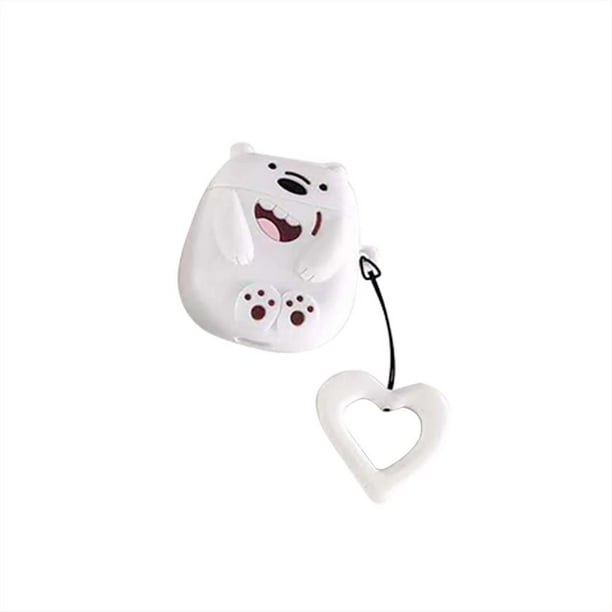 Funda Para Auriculares, Funda De Silicona Con Diseño De Oso De Dibujos Animados Para Fundas De Airpods, Accesorios Para Airpods 2 Speravity EL013180-00
