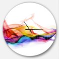 thumbnail image 1 of Designart Horloge Murale Moderne 'Abstract Smoke', 1 of 6