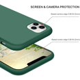 thumbnail image 3 of iPhone 11 Pro Case,Case for iPhone 11 Pro, Slim Soft Silicone Full Covered Anti-Slip Shockproof Protective Case Cover for Apple iPhone 11 Pro 5.8" 2019, Midnight Green, 3 of 8