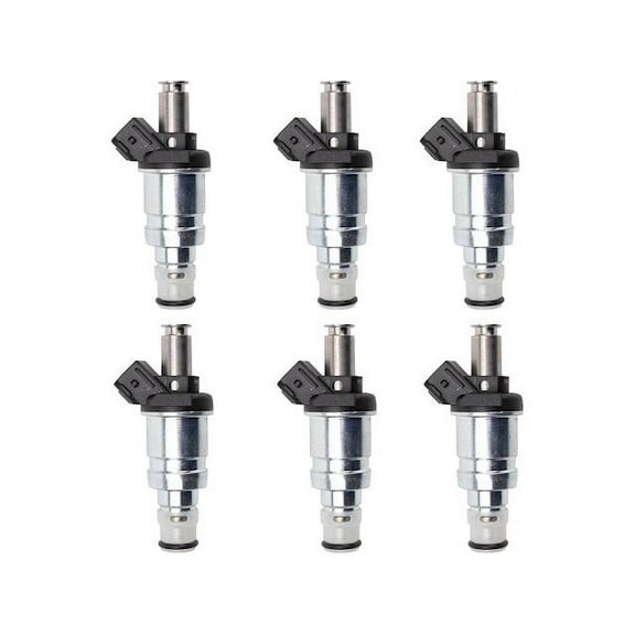Fuel Injector Set 6 Piece - Compatible with 1998 - 2002 Honda Accord 3.0L V6 1999 2000 2001