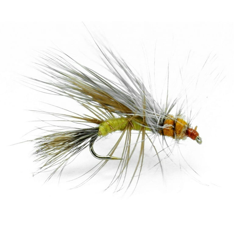 Feeder Creek Fly Fishing Flies Assortment - Stimulator Yellow for