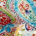 thumbnail image 6 of Jamboree Paisley 44 x 22 in. Outdoor High Back Chair Cushion (2-Pack) by Greendale Home Fashions, 6 of 9