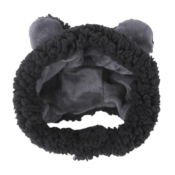 Sombrero de disfraz de gato Salvador gorros para mascotas pequeñas negro
