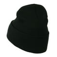 thumbnail image 3 of New Year Champagne Bottle Embroidered Beanie - Black OSFM, 3 of 5