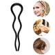 thumbnail image 3 of Accesorios para el cabello en forma de U, 1 Pc Pinza para el cabello, 4.92"x1.38" Negro Brillante, 3 of 5