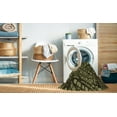 thumbnail image 2 of Ahgly Company Machine Washable Indoor Rectangle Transitional Dark Yellow Green Area Rugs, 5' x 7', 2 of 7