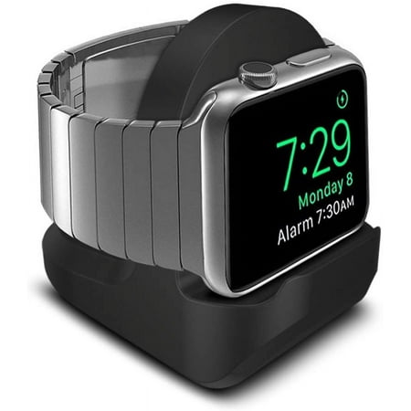 AWINNER Compact Stand Compatible with iWatch Series 3  Series 2  Series 1 - Nightstand Mode Compatible - Support Stand with Integrated Cable Management Slot  38mm & 42mm Compatible (Black) price history on PriceWatchPro