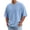 Blue, variant on Ymyiu Men Graphic T Shirts Men's T Shirt Pocket Heavyweight Pocket Tee for Men Full-Cut T-Shirt Size S(Green, S)