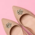 thumbnail image 2 of 2Pcs Rhinestone Shoe Clips Jewelry Crystal Shoe Buckle Wedding Buckle Jewelry Dress Diamond, 2 of 7