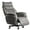 Gray, variant on Kinnls Coast Fully Reclining Modern Minimalist Ergonomic Office Chair (Black）
