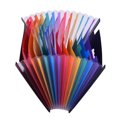 thumbnail image 1 of 12 Pockets File Folder Organizer Expanding File Folder Rainbow Color Accordion A4 Size with File Guides and Paper Tags for Business/ Study/ Home, 1 of 7