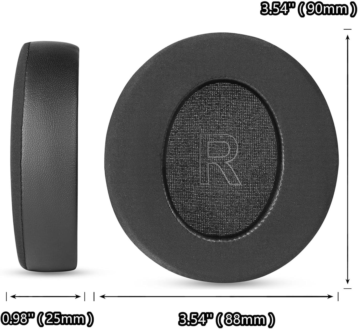 HRTGFD-Earpads Replacement Compatible with Anker Soundcore Life Q30 Q35 BT Q35 Bluetooth Headphone Cooling Gel Ear Pads Pillow Cushion Headband Cover Kit