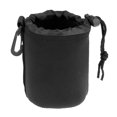 thumbnail image 2 of Pebbuoy Neoprene Lens Bag DSLR Camera Lens Pouch Waterproof Shockproof Waist Bag Lens Holder Cylinder with Internal Fur Protection Camera Lens Storage Bag, 2 of 7